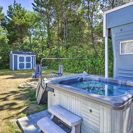 Coastal Pnw Gem With Hot Tub - Walk To Beach! Grayland Buitenkant foto