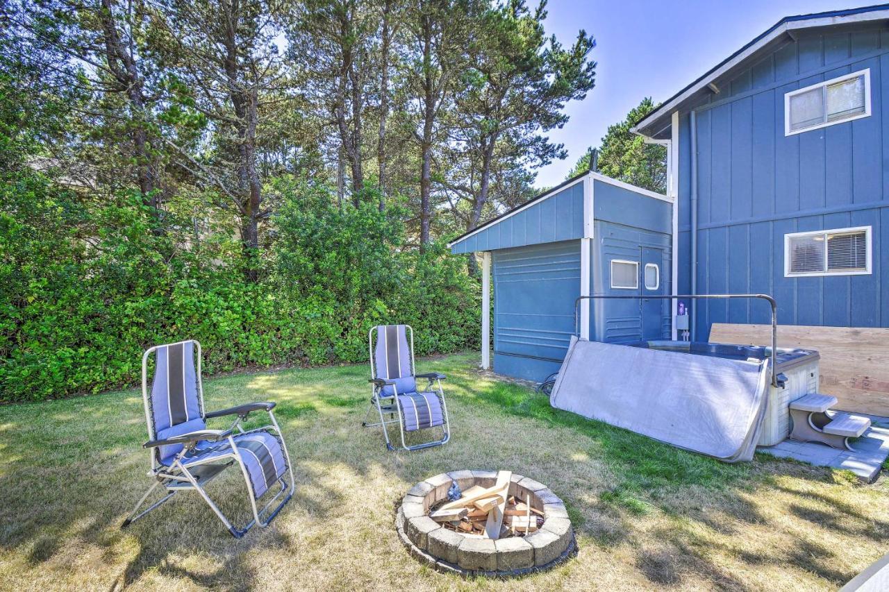 Coastal Pnw Gem With Hot Tub - Walk To Beach! Grayland Buitenkant foto